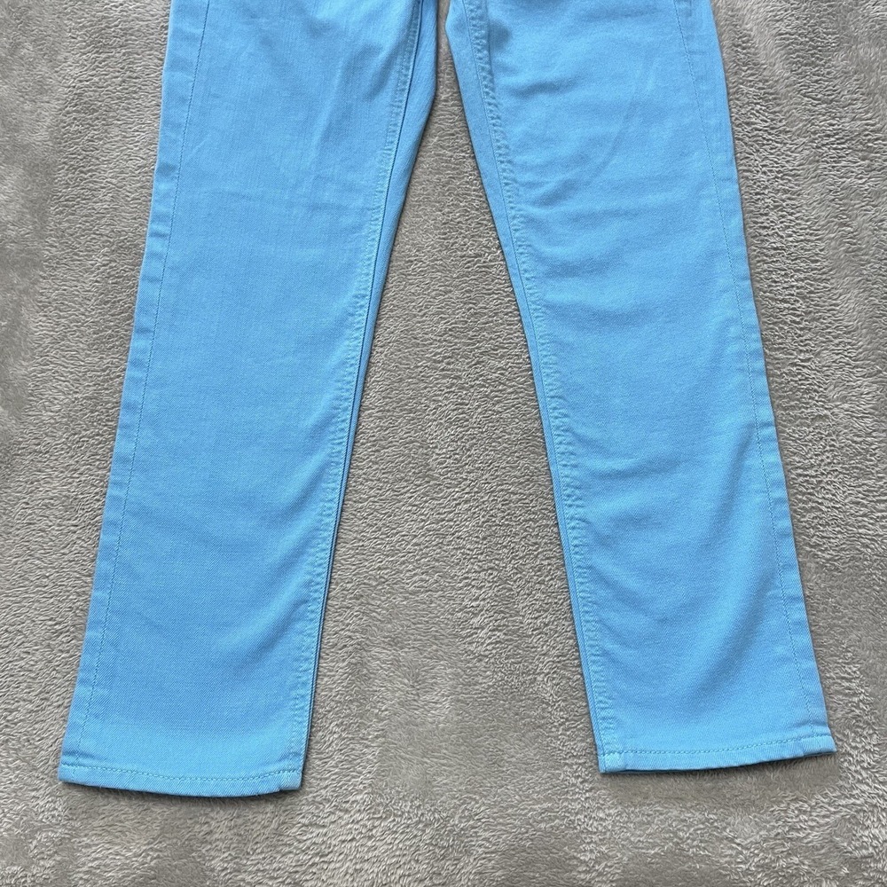 J.Crew Jeans Womens 24 Blue Cropped Matchstick Low RIse Preppy Denim - Picture 7 of 12